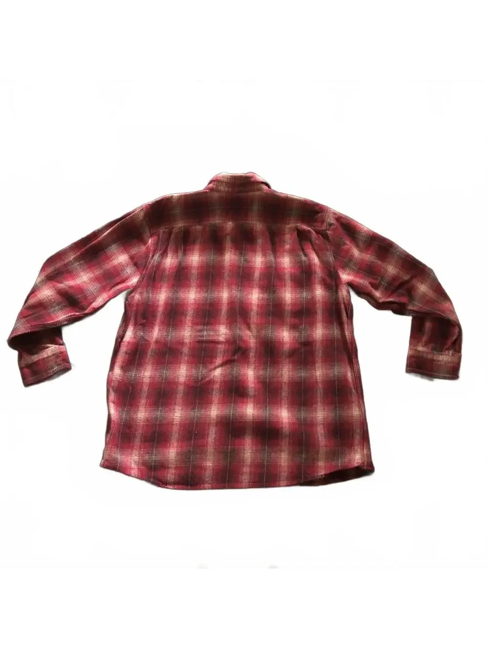 Schmidt Workwear Red Plaid Flannel Button-Up Shirt XL